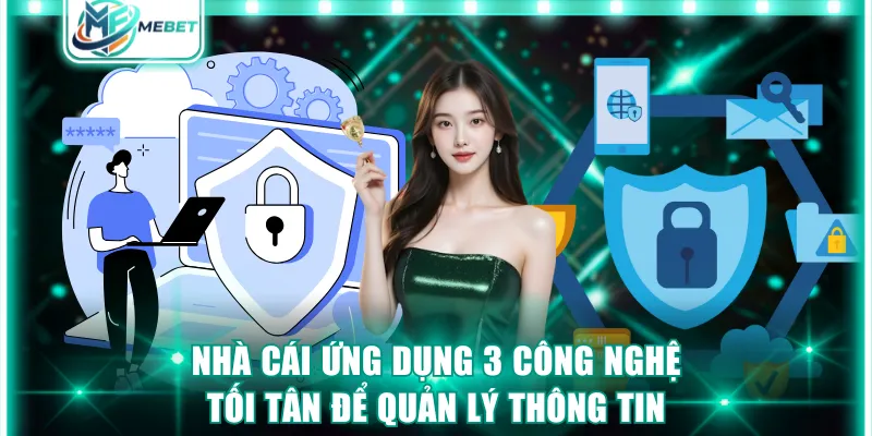 Nhà cái ứng dụng 3 công nghệ tối tân để quản lý thông tin